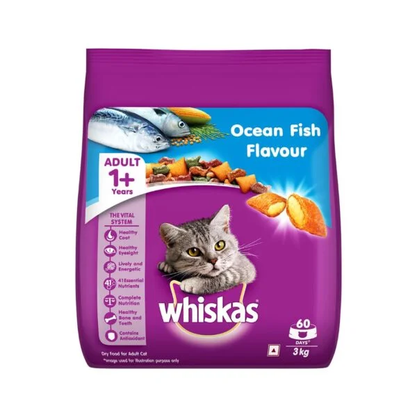 Whiskas Ocean Fish Flavour Adult Cat Food